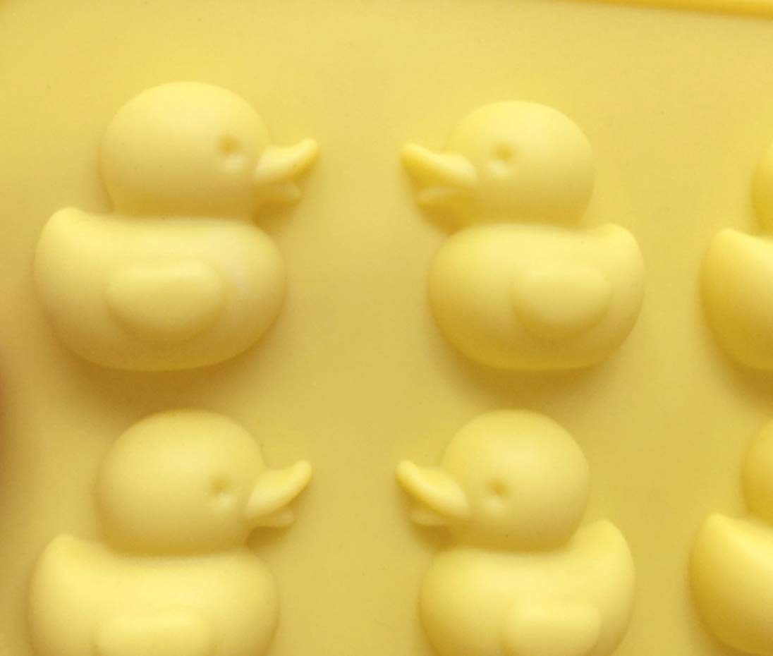 Amazon.co.jp: シリコン型 シリコン チョコレート型 あひるちゃん 16個